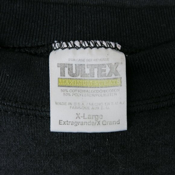 Vintage 90s Tultex American Flag Sweatshirt - Picture 2 of 8